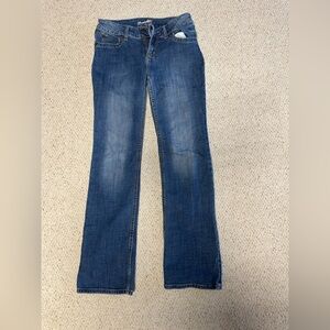 Wrangler Dark Blue Boot Cut Denim 5x32